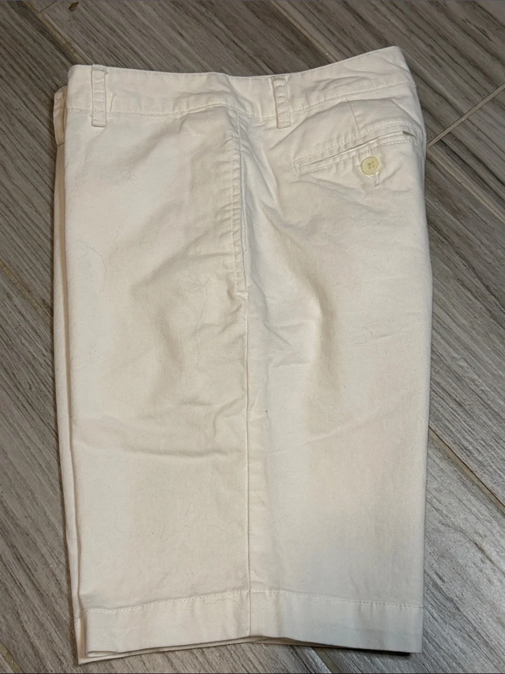 Polo by Ralph Lauren Cream-White Kids Cotton Shorts